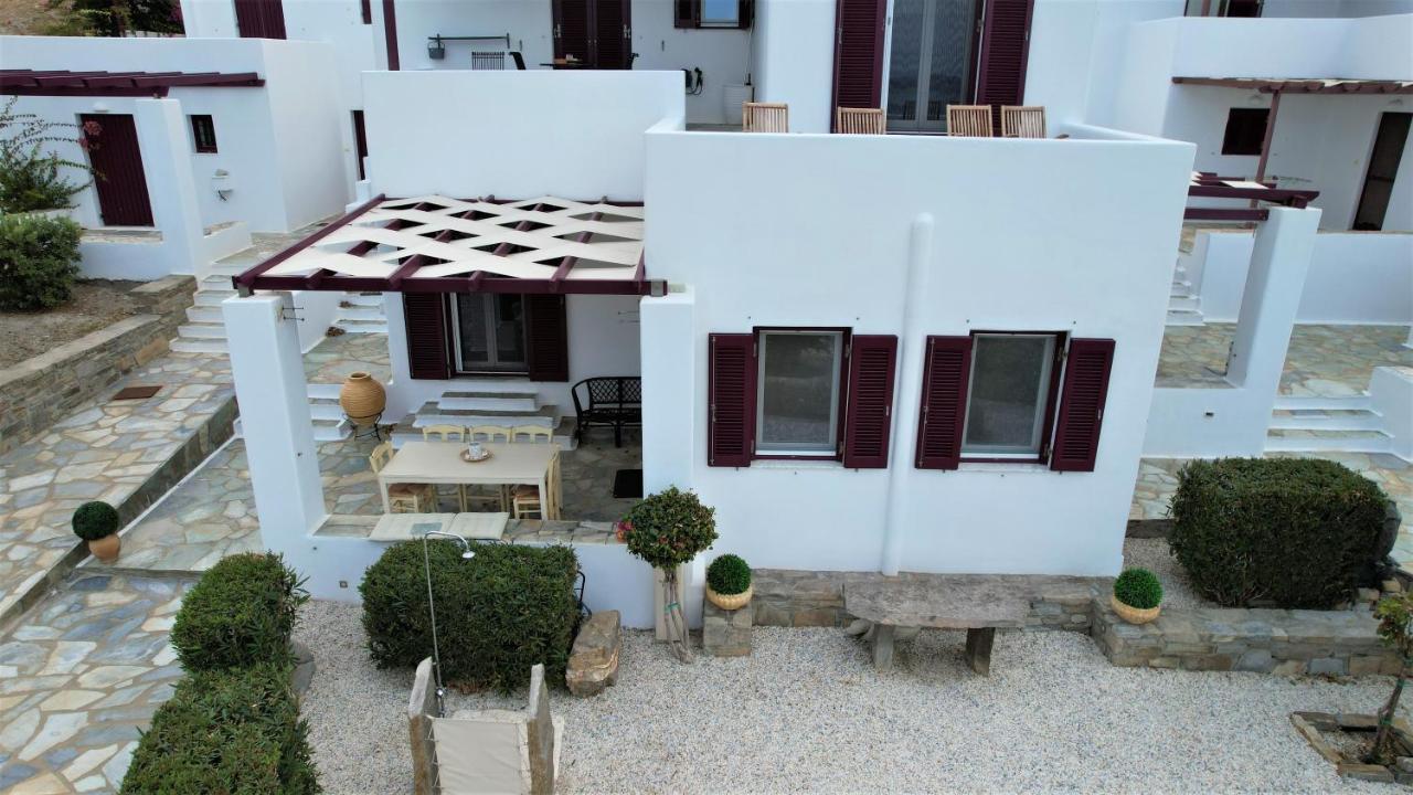 Playera Bungalow G Sea View Naousa  Bagian luar foto