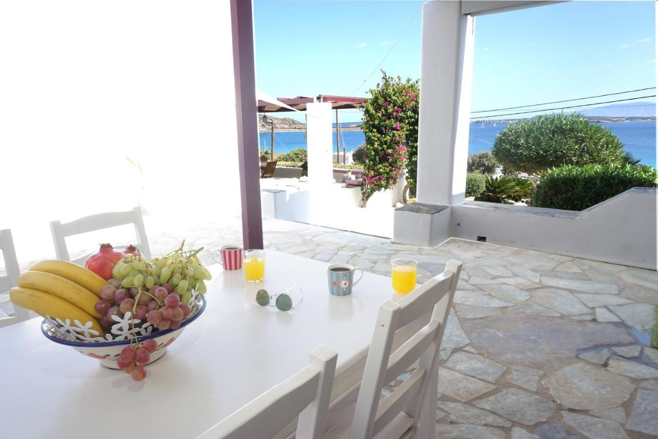 Playera Bungalow G Sea View Naousa  Bagian luar foto