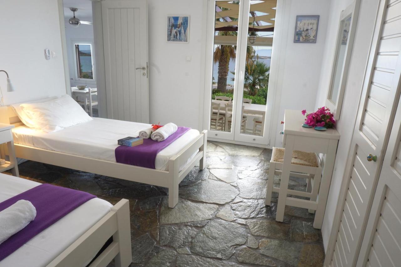 Playera Bungalow G Sea View Naousa  Bagian luar foto