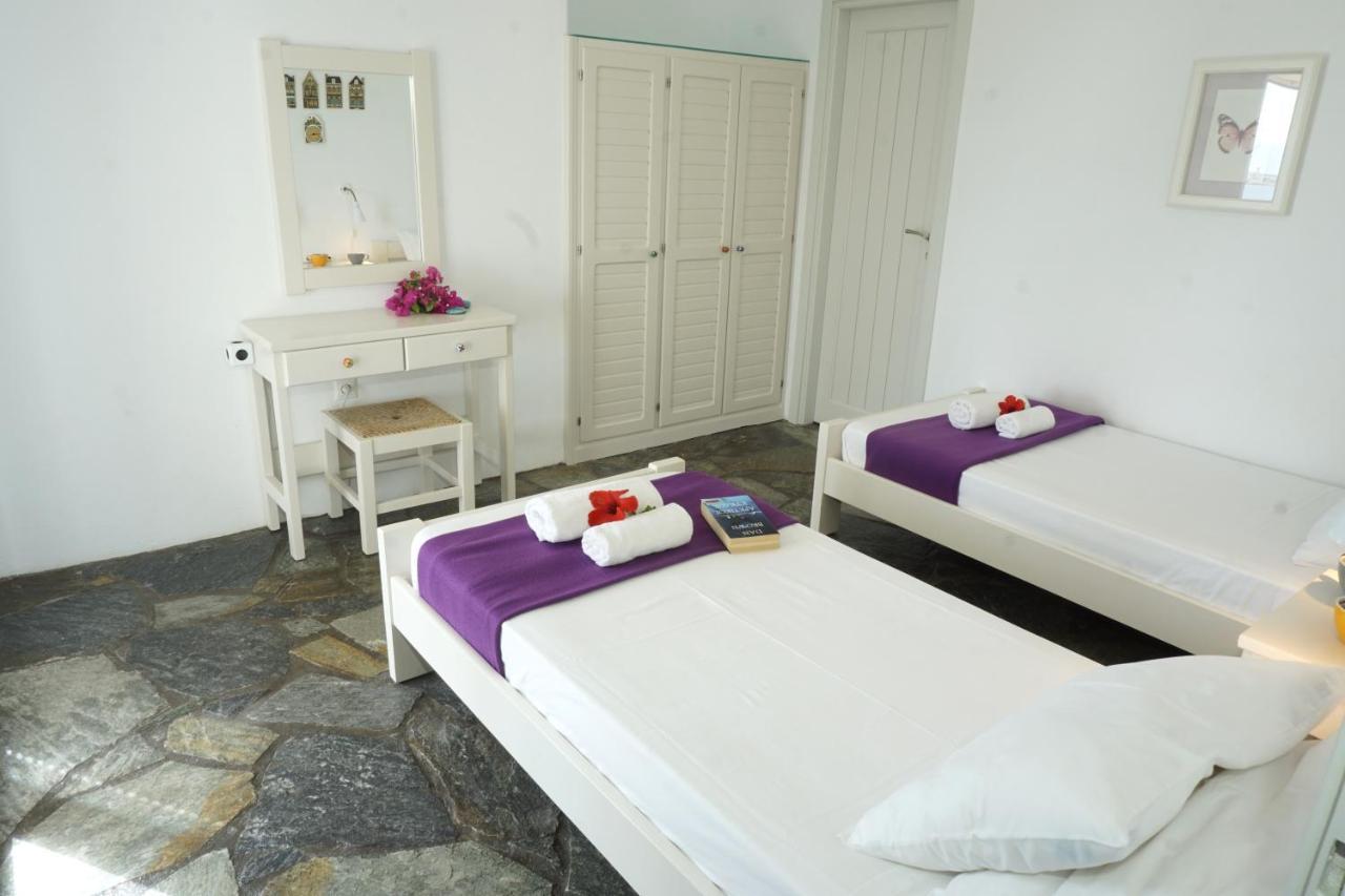 Playera Bungalow G Sea View Naousa  Bagian luar foto